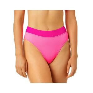 Salt + Cove Juniors' Banded High-Waist Ribbed Bikini Bottoms